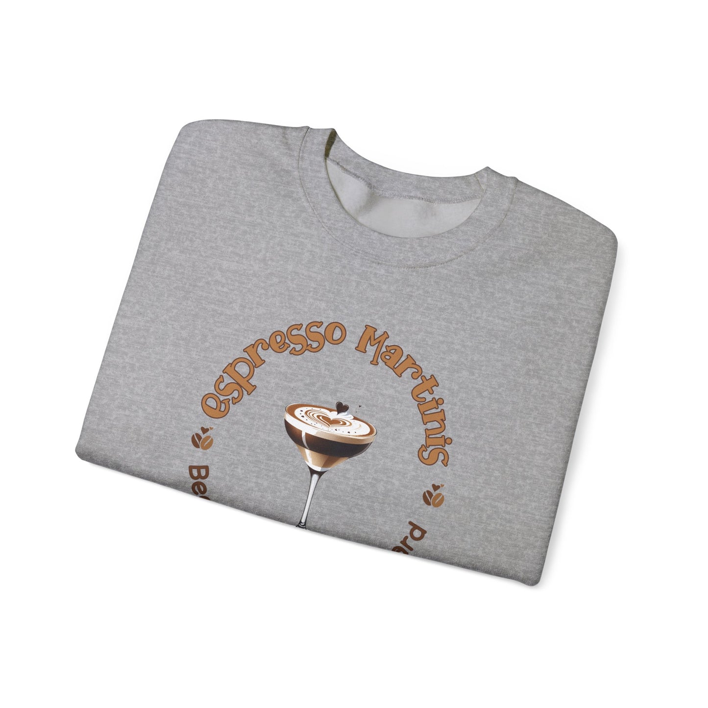 No Adulting Without Espresso Martinis Crewneck Sweatshirt