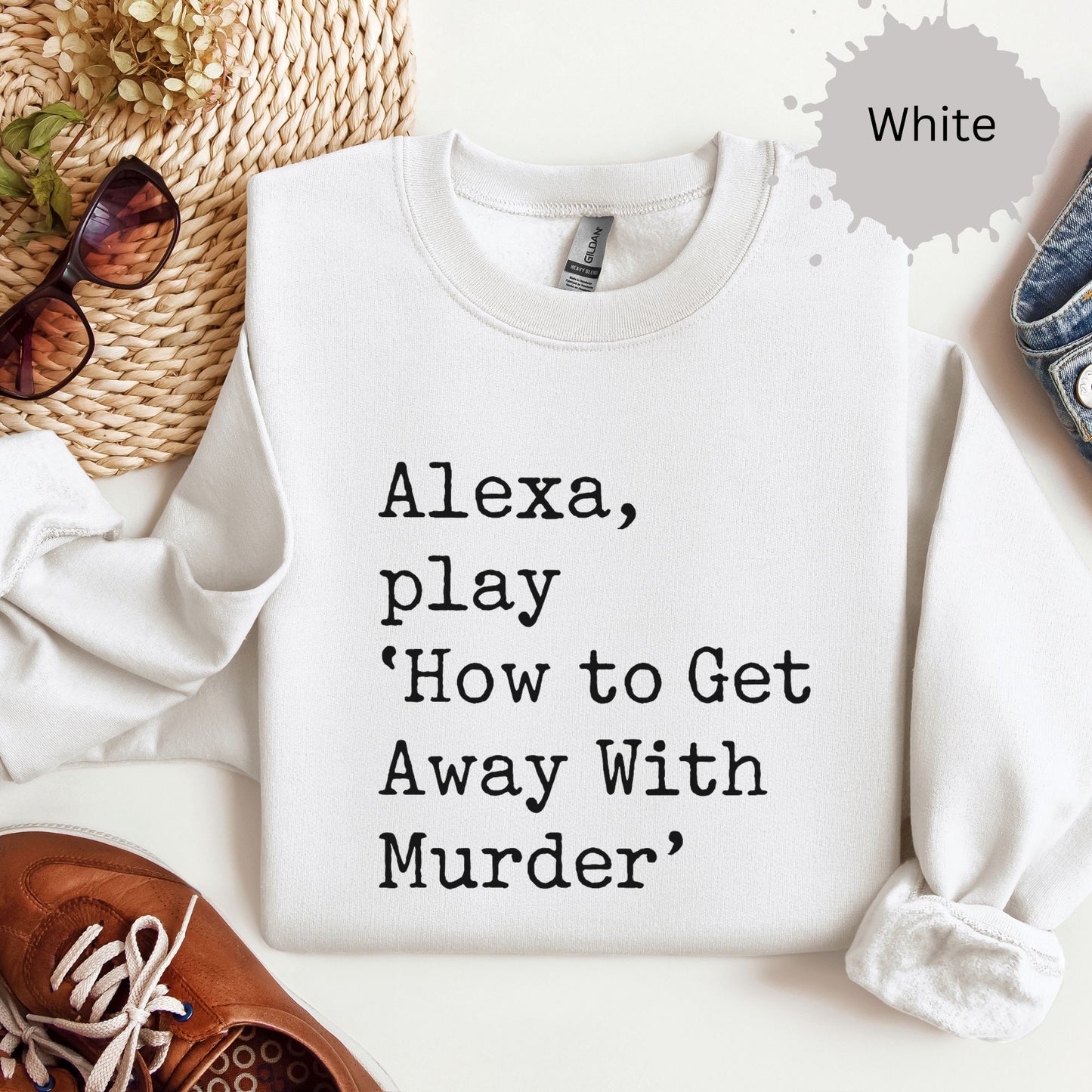 The Verbal Trigger True Crime Crewneck