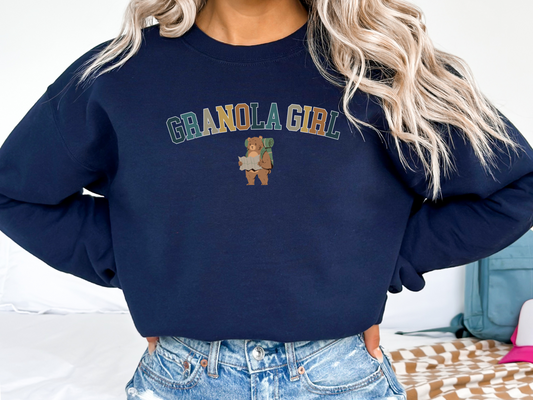 Granola Girl Outdoors Hiking Sweatshirt