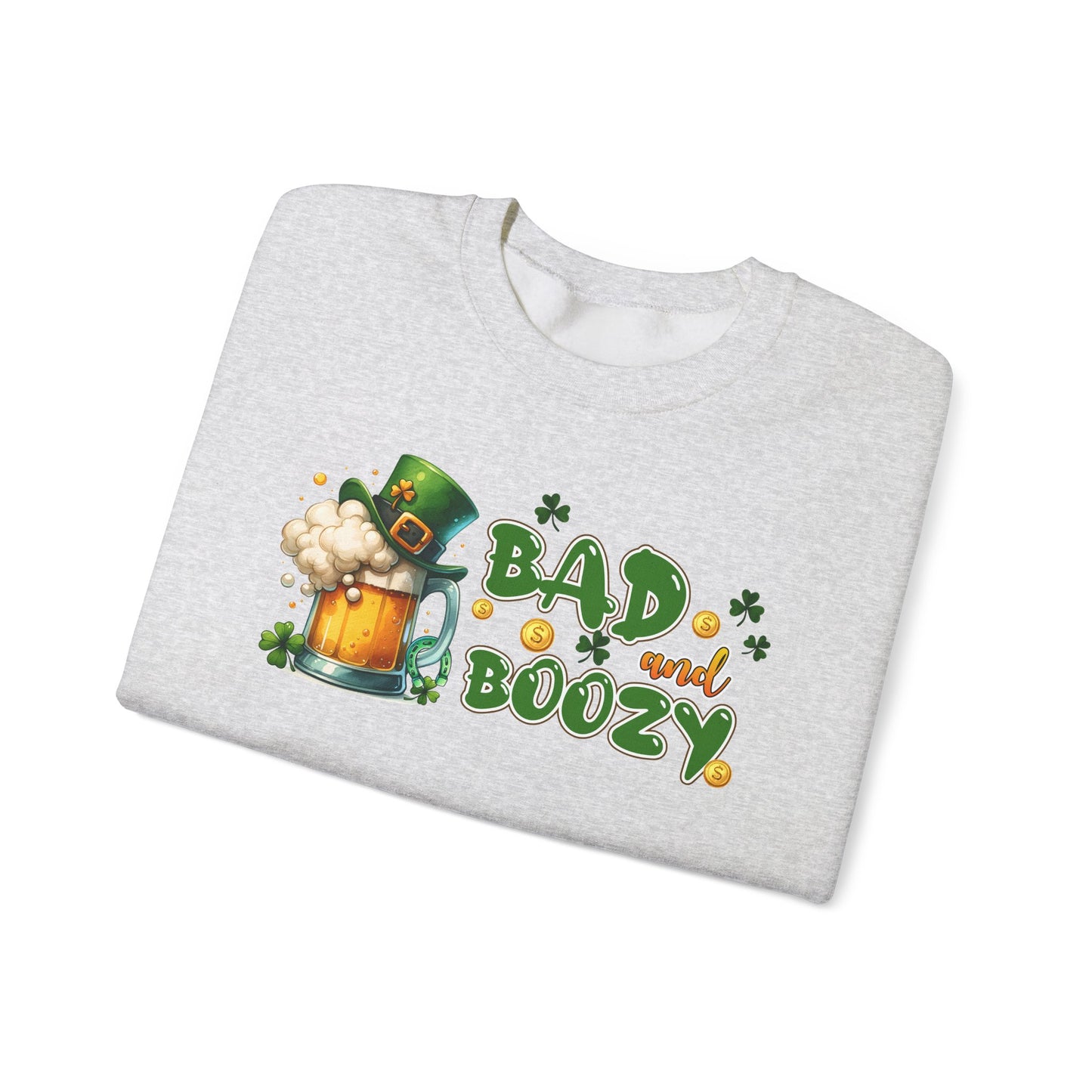 Bad and Boozy Crewneck Sweatshirt