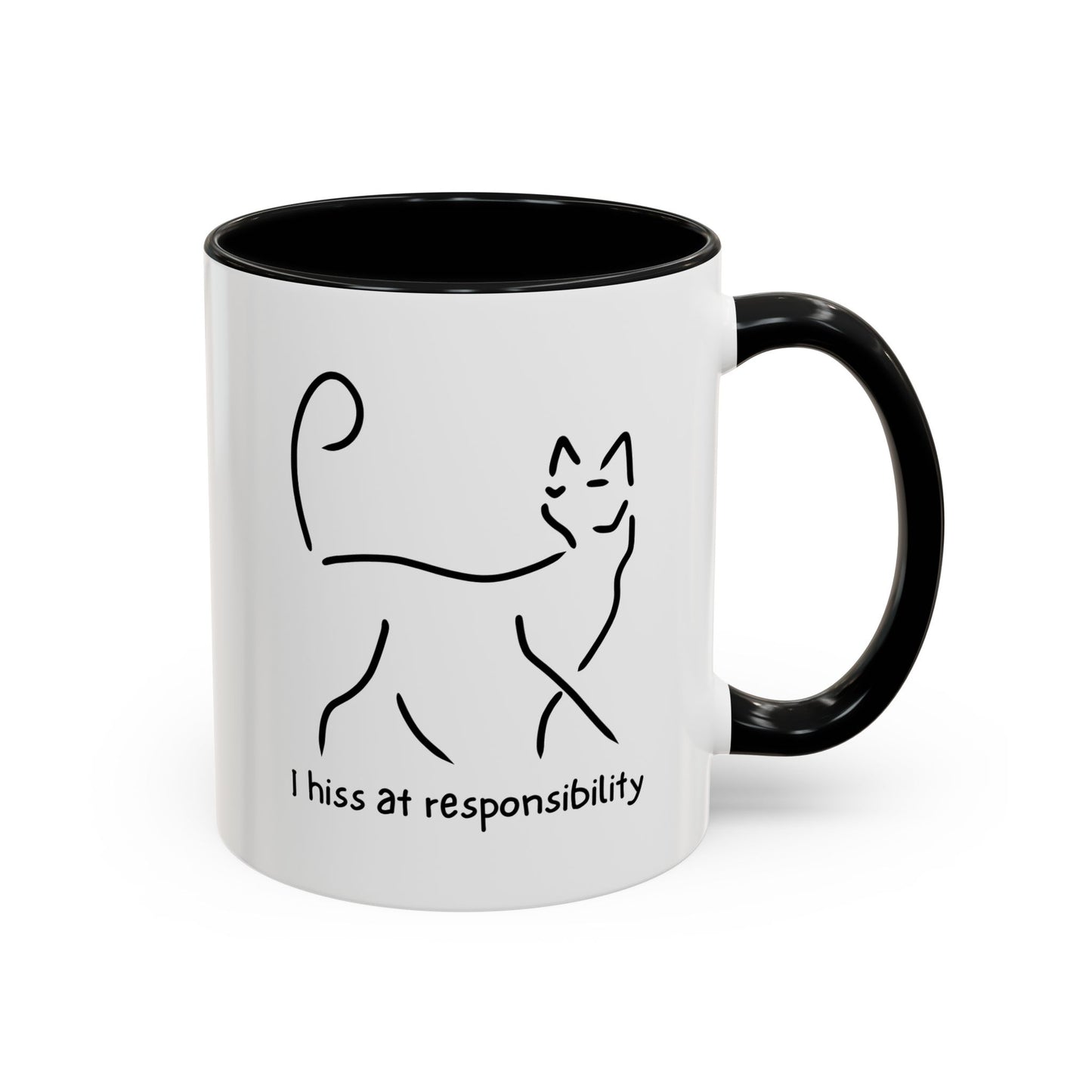 Hiss Mode Activated Accent Mug