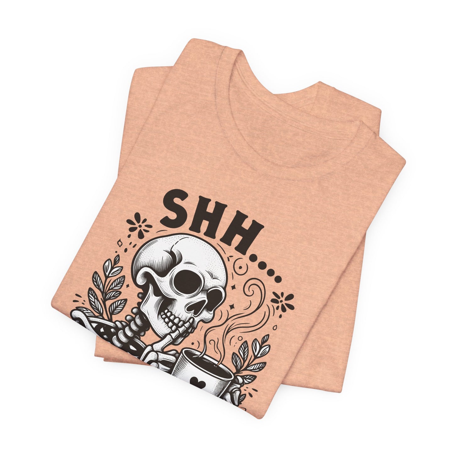 Coffee First Skeleton T-Shirt