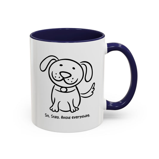 The Anti-Social Sip Accent Mug