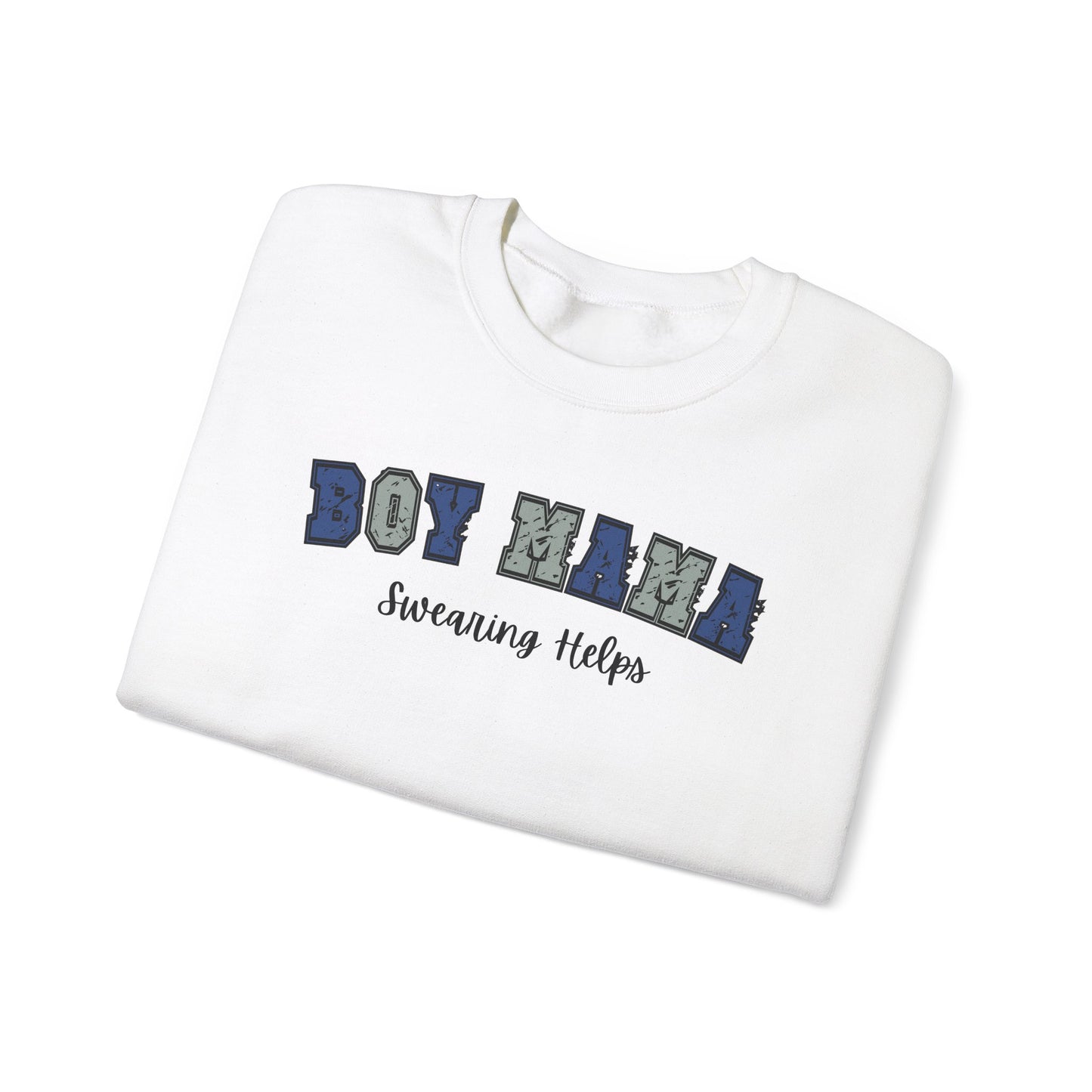 Boy Moms Swear Crewneck Sweatshirt