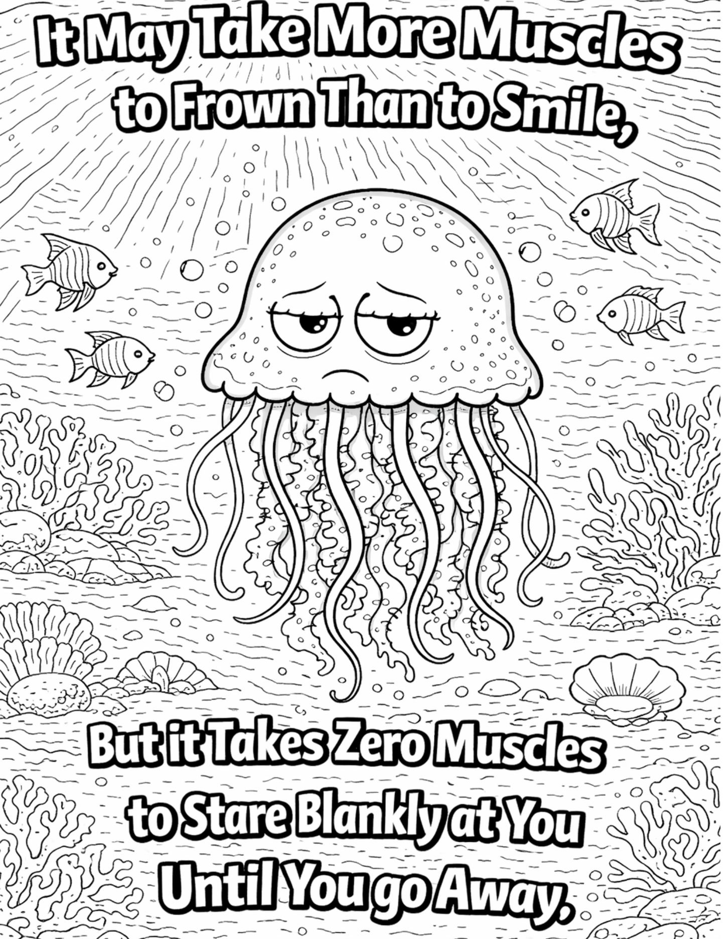 Sarcastic Adult Animal Coloring Pages - Volume 3