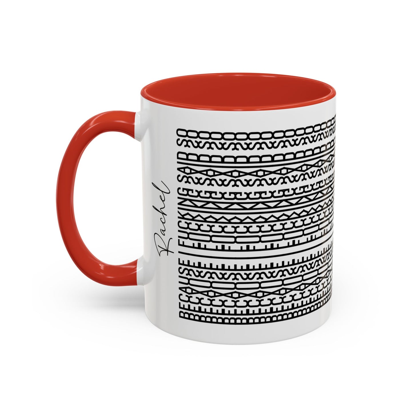 Because I F**ing Said So – Hidden Message Mug (Black Text)