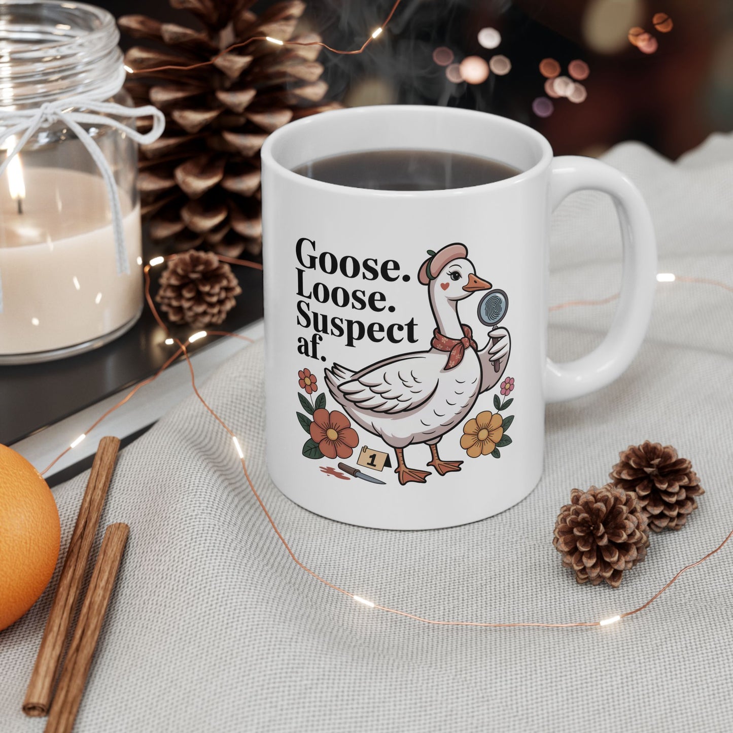 Honk if You're Guilty Ceramic Mug