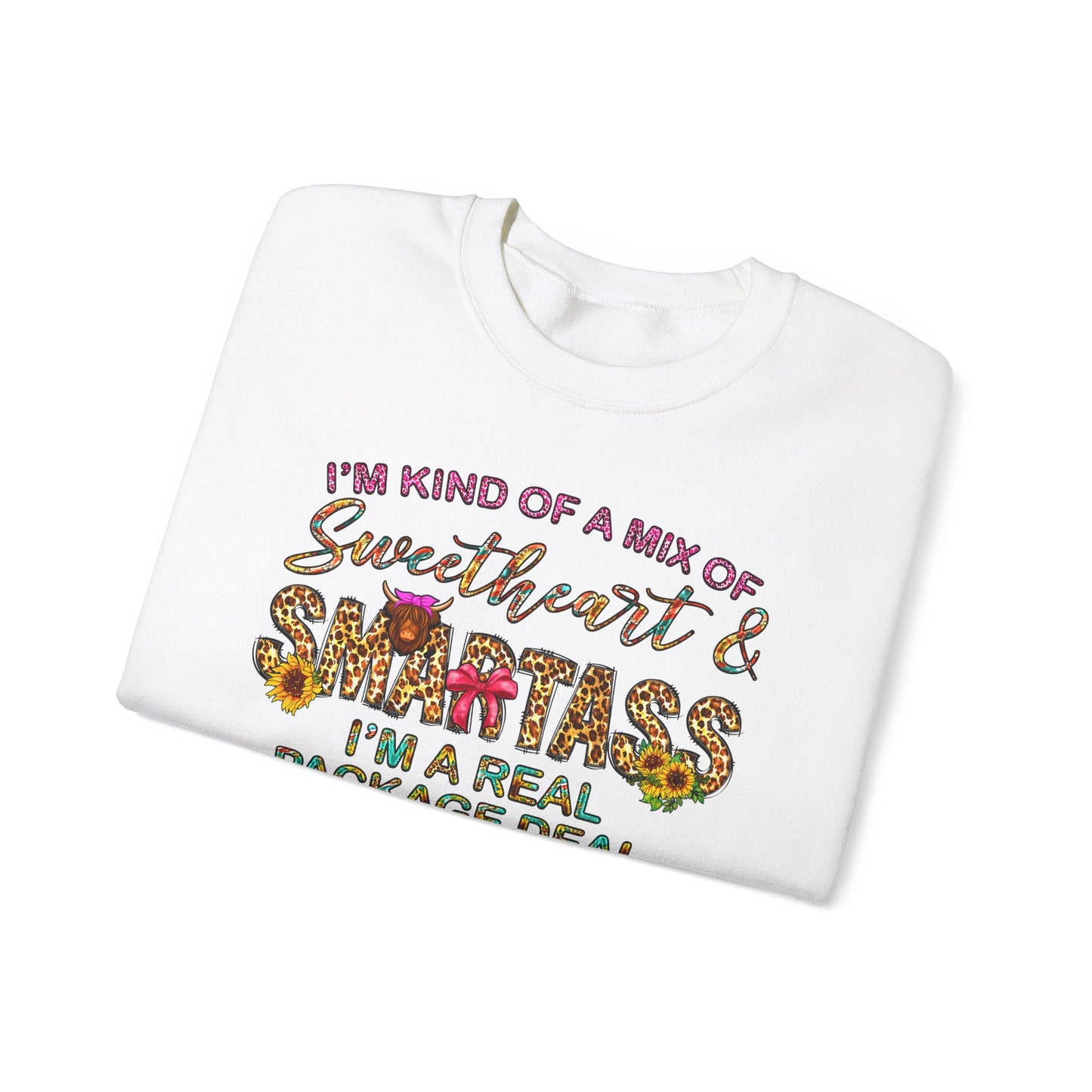 Sweet Smartass Crewneck Sweatshirt