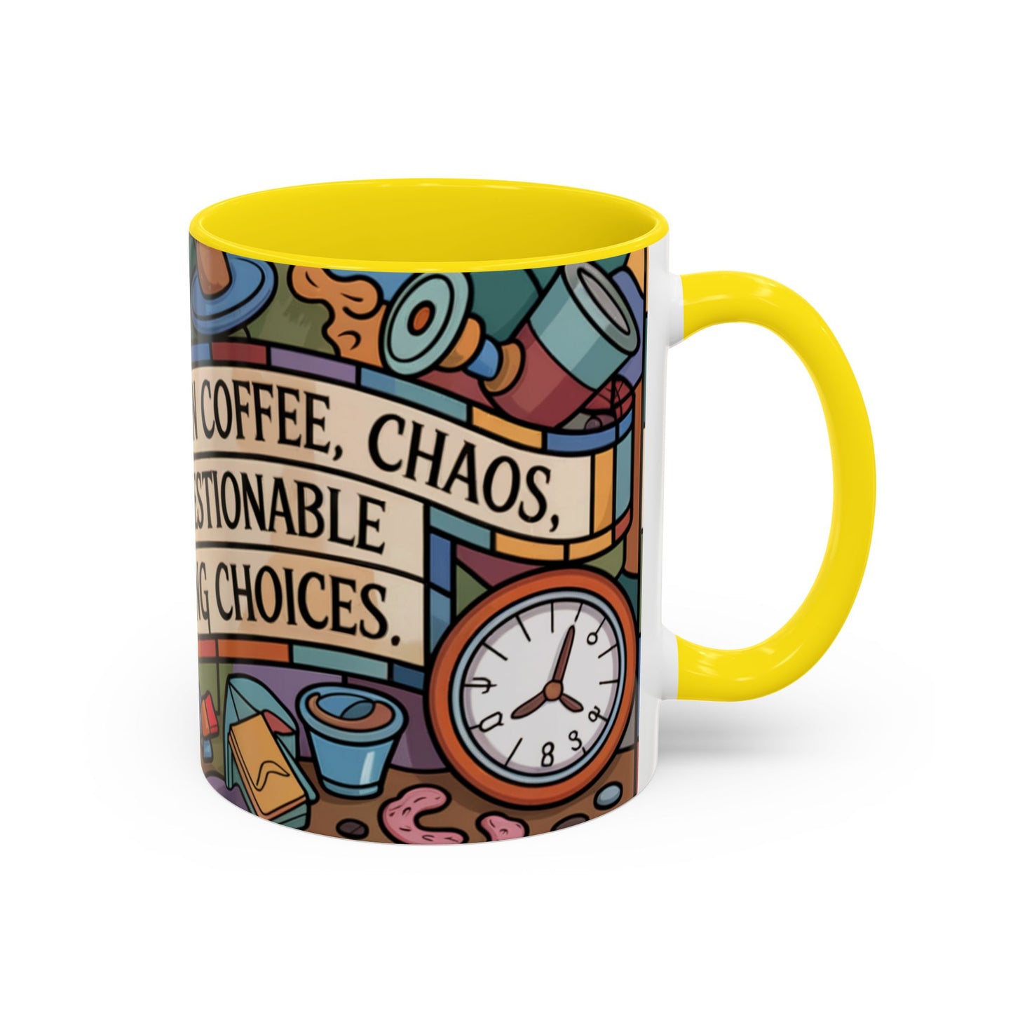 Personalized Mom Chaos Coffee Mug