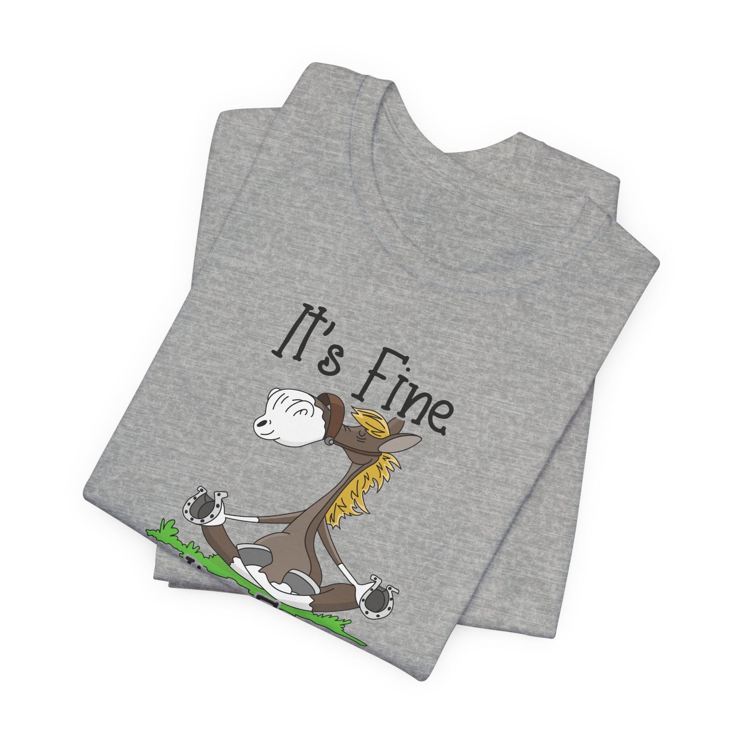 Everythings Fine Meditating Horse T-Shirt