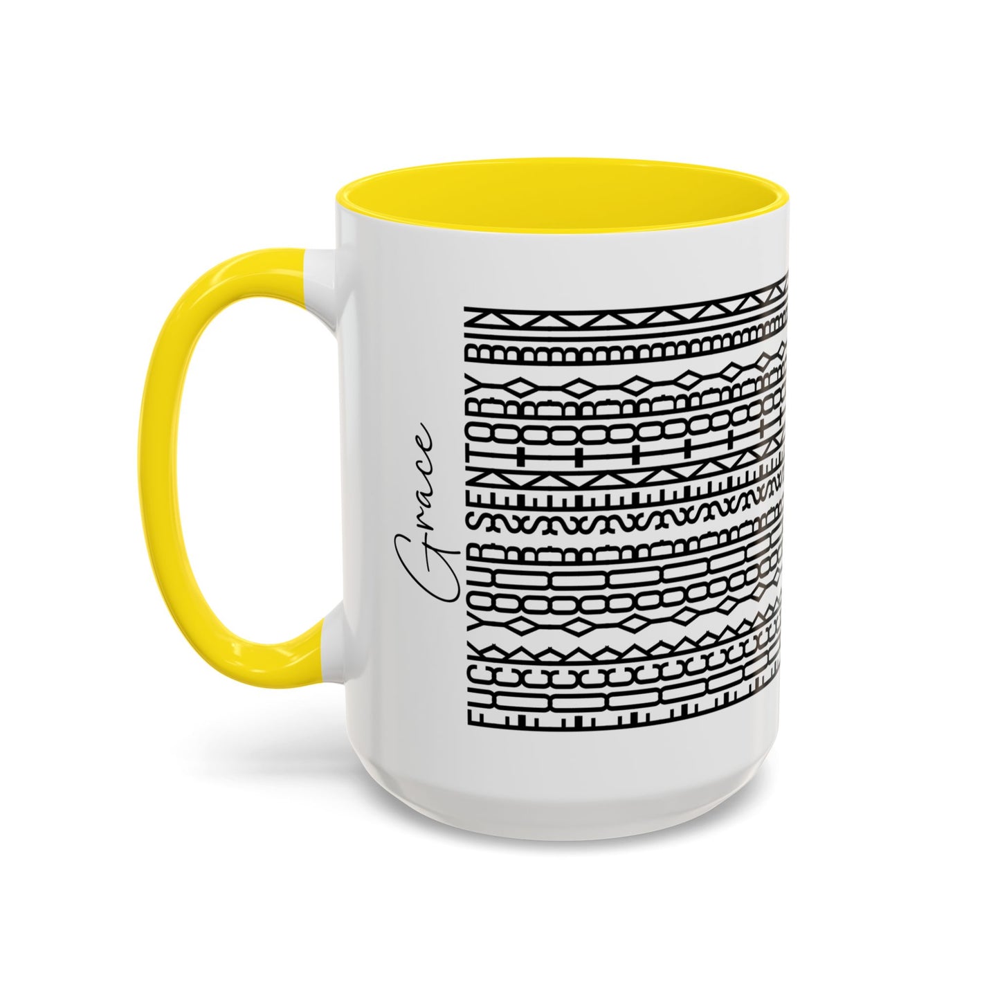 F**K Your Sensory Bin – Hidden Message Mug (Black Text)