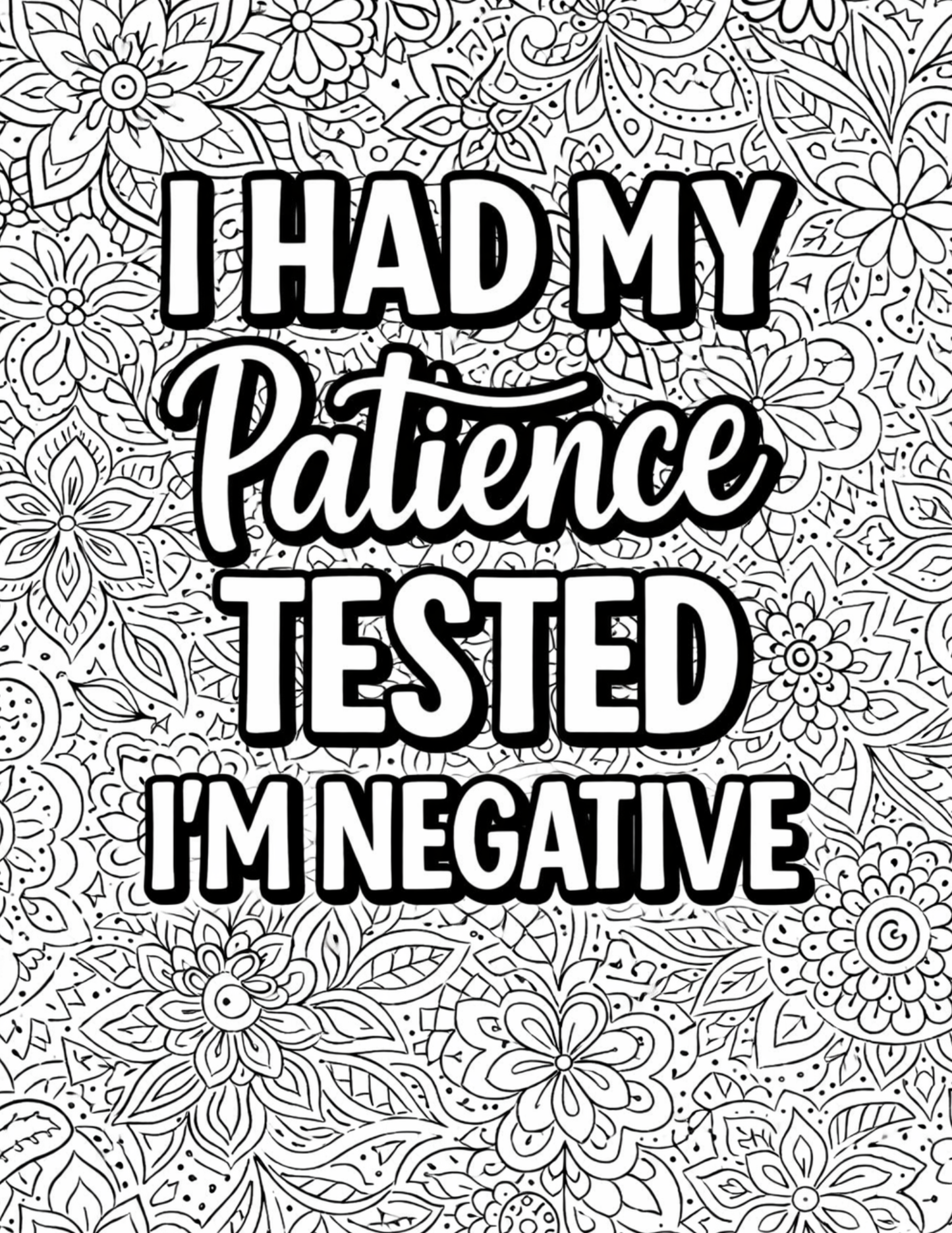 Sarcastic Adults Quote Coloring Pages - Volume 2