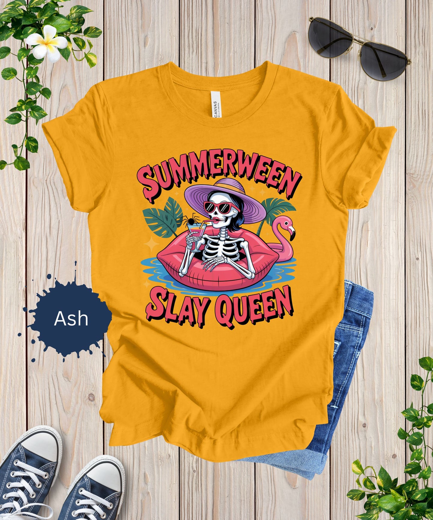 Summerween Slay Queen Tee
