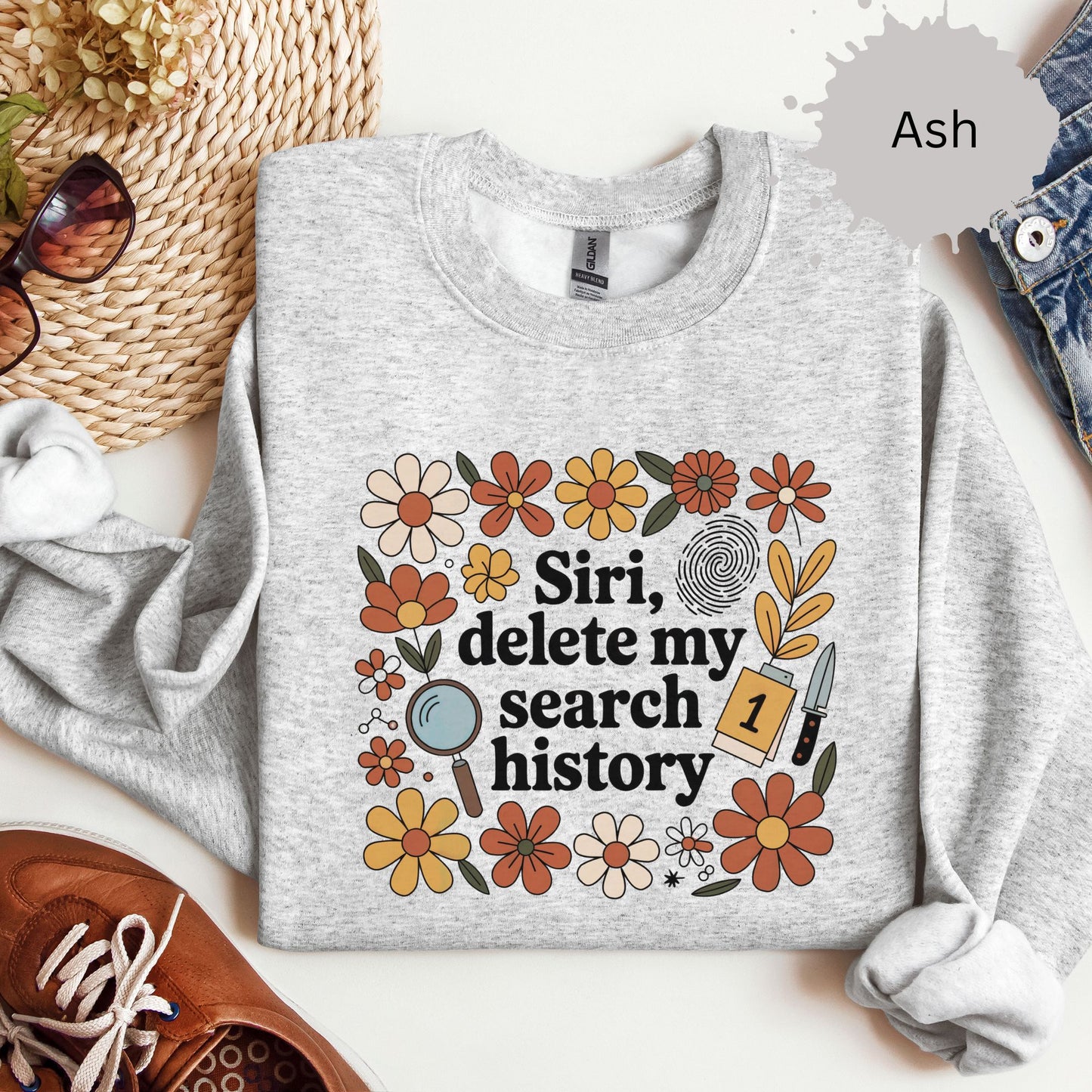 The Clean Slate True Crime Crewneck