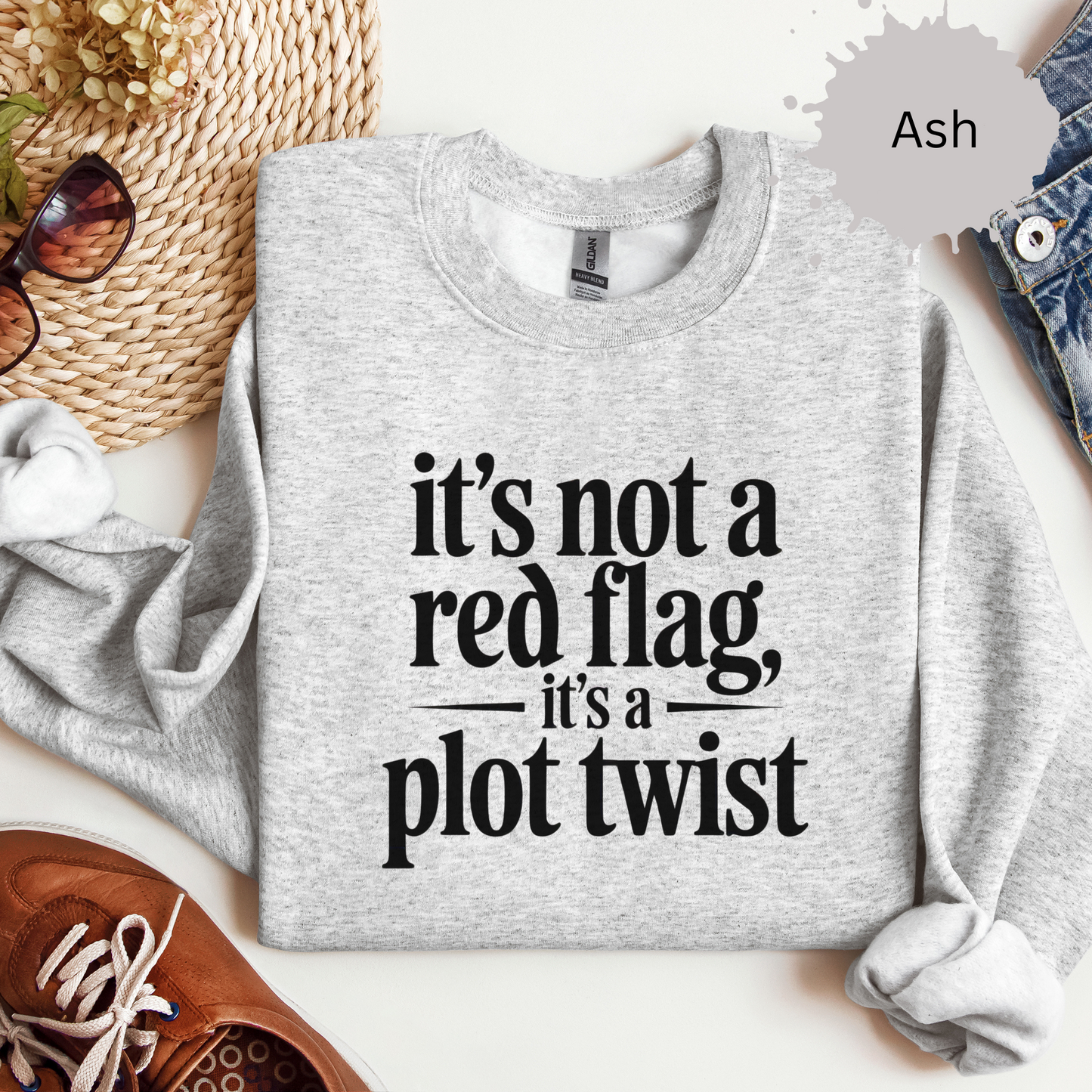 Its a Plot Twist True Crime Crewneck