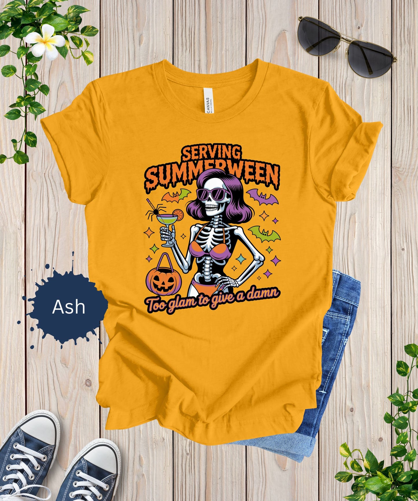 Spooky Glam Summer T-Shirt