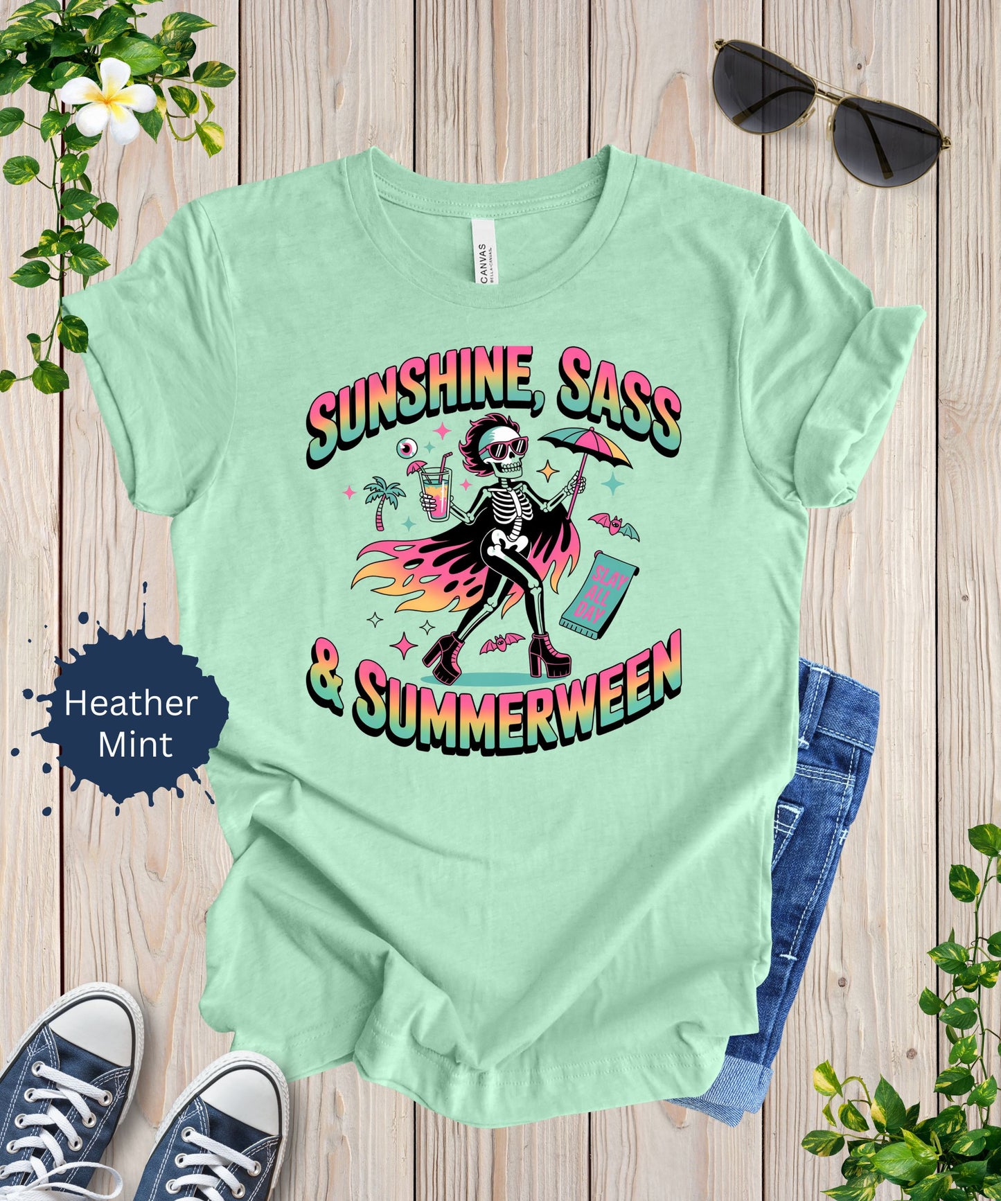 Sunshine, Sass & Summerween Tee