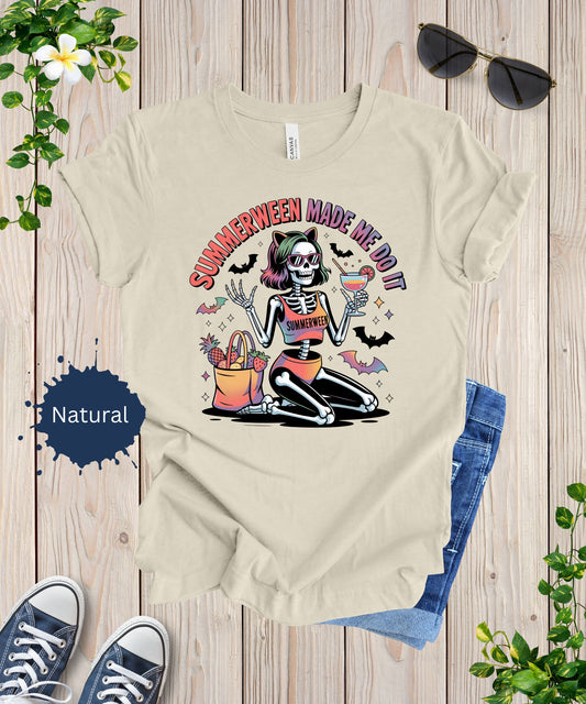 Summerween Rebel Skeleton T-Shirt