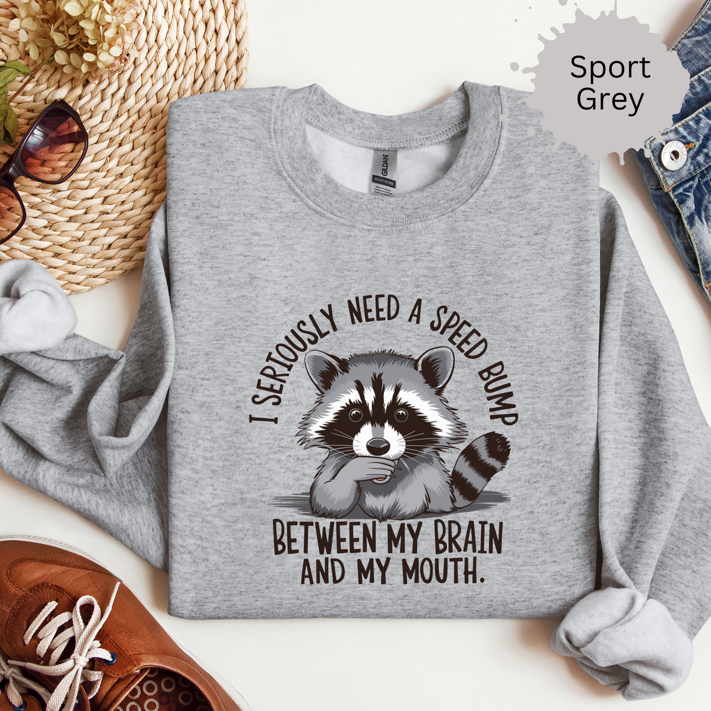 I Seriously Need A Speed Bump Crewneck