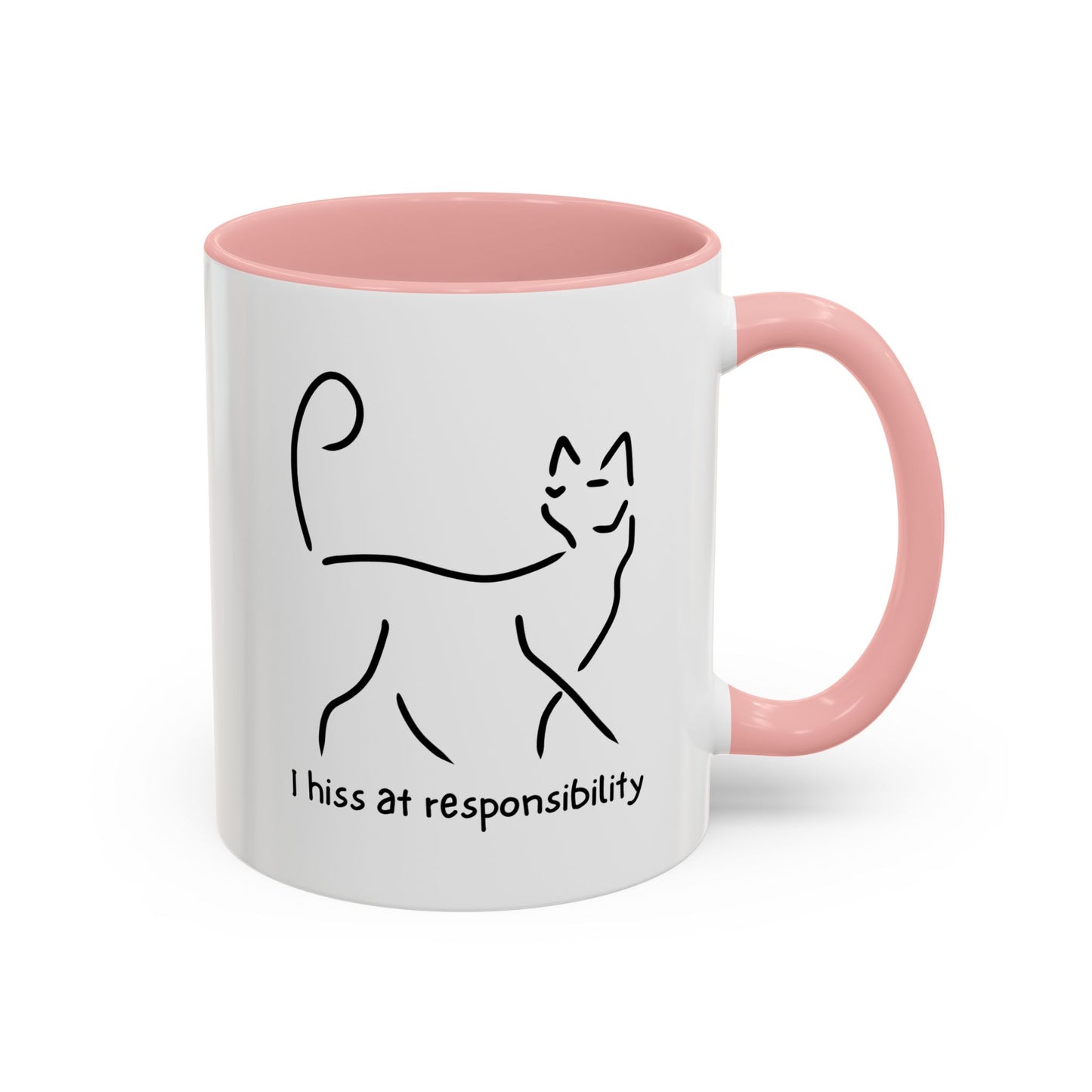 Hiss Mode Activated Accent Mug