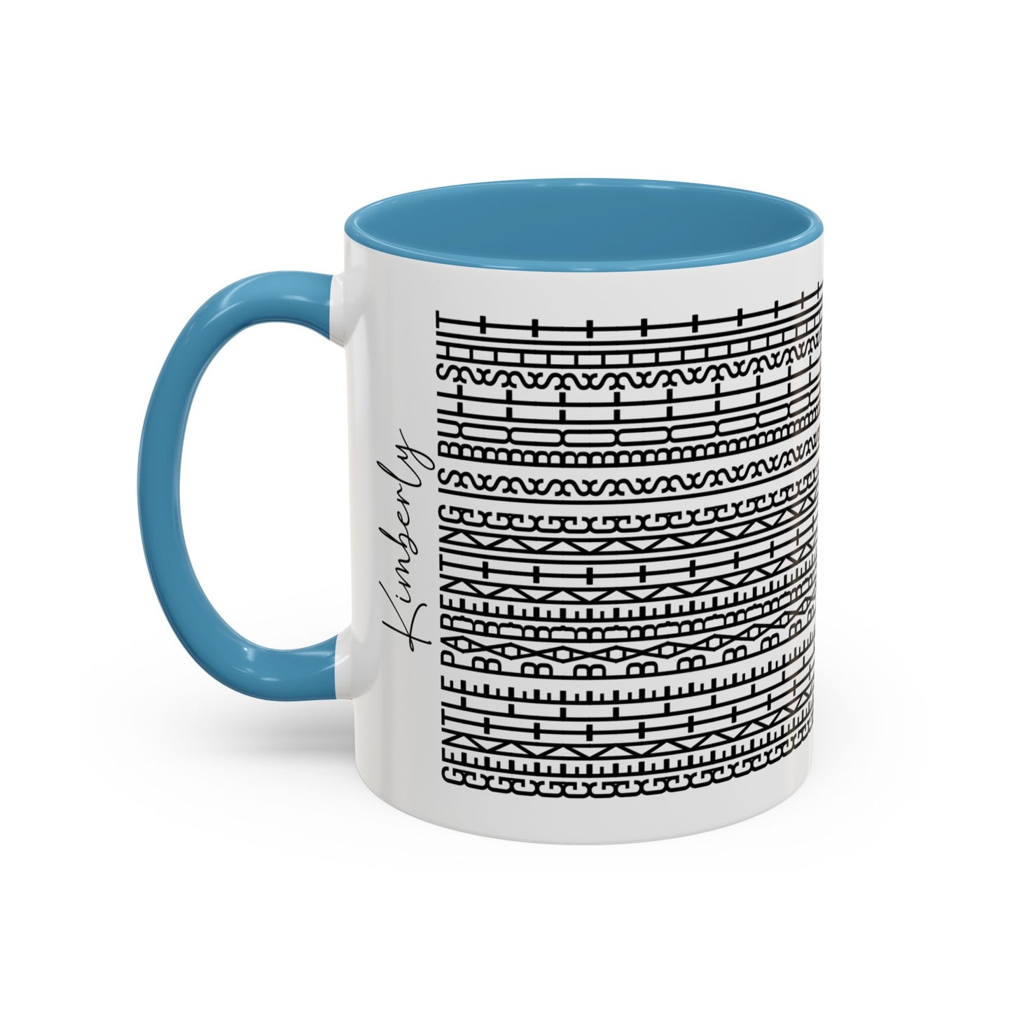 Gentle Parenting Is Bullsh*t – Hidden Message Mug (Black Text)