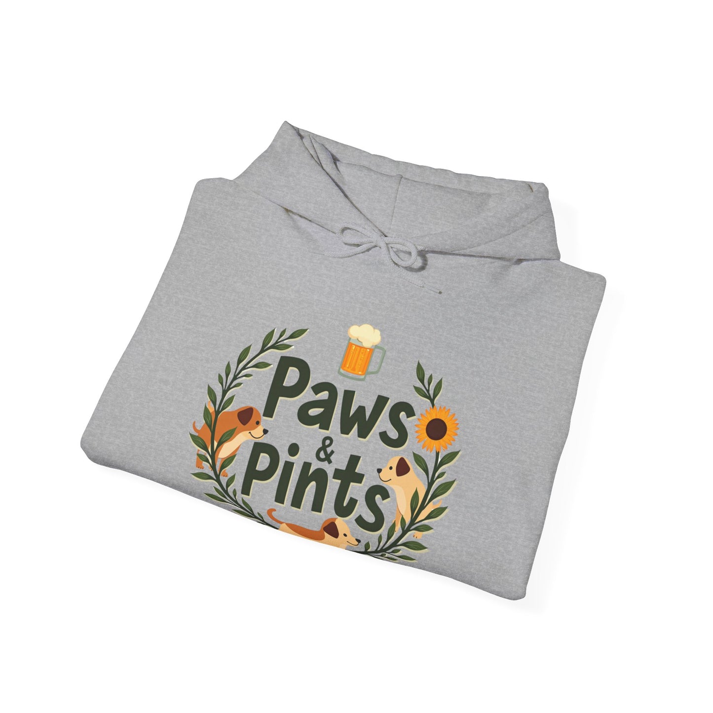 Paws and Pints Hooded Sweatshirt