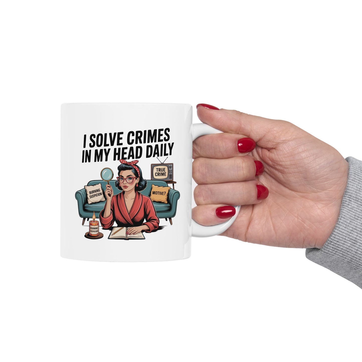 Mind Crimes Club Ceramic Mug