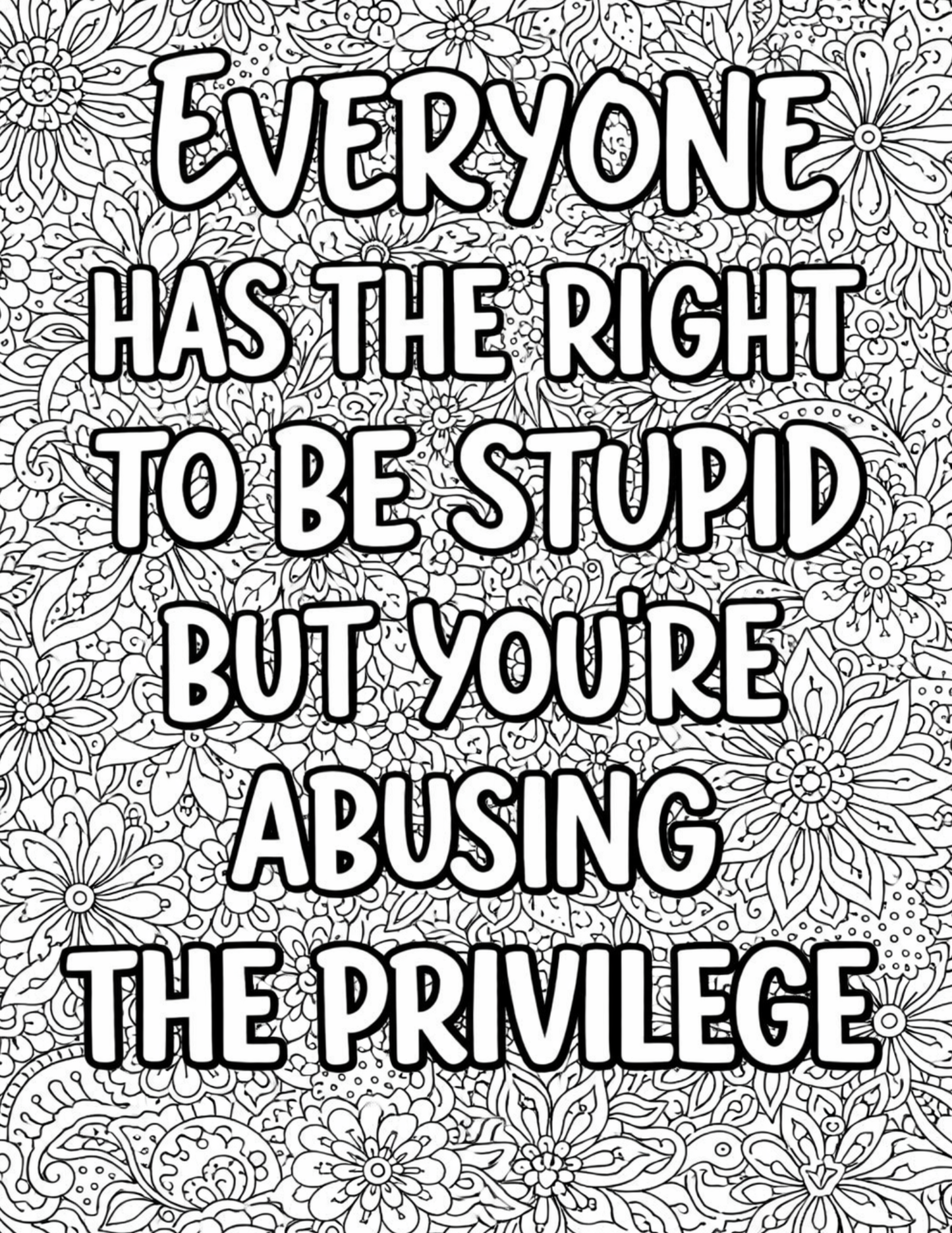 Sarcastic Adults Quote Coloring Pages - Volume 2