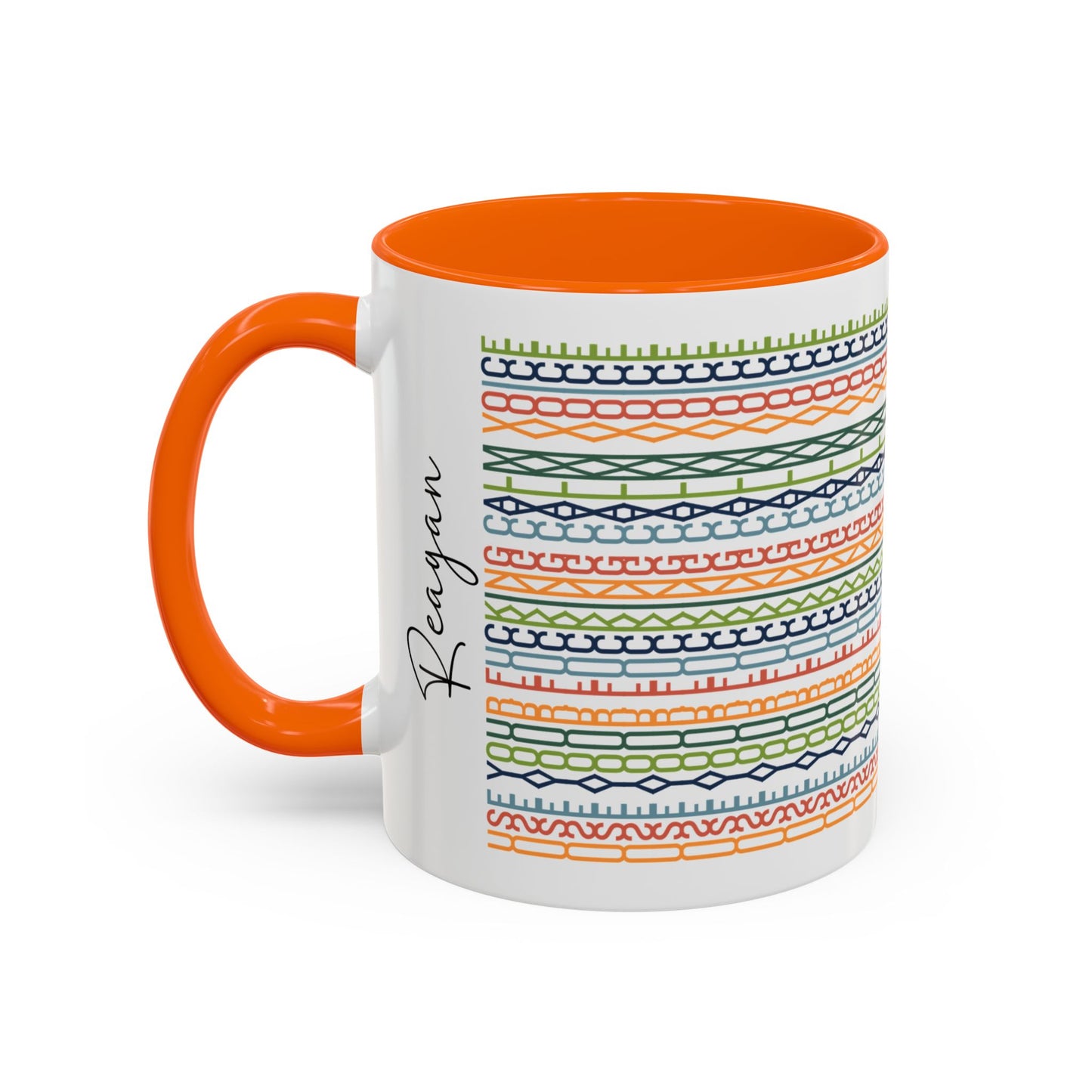 Use Your F**ing Calm Voice – Hidden Message Mug (Colorful Text)