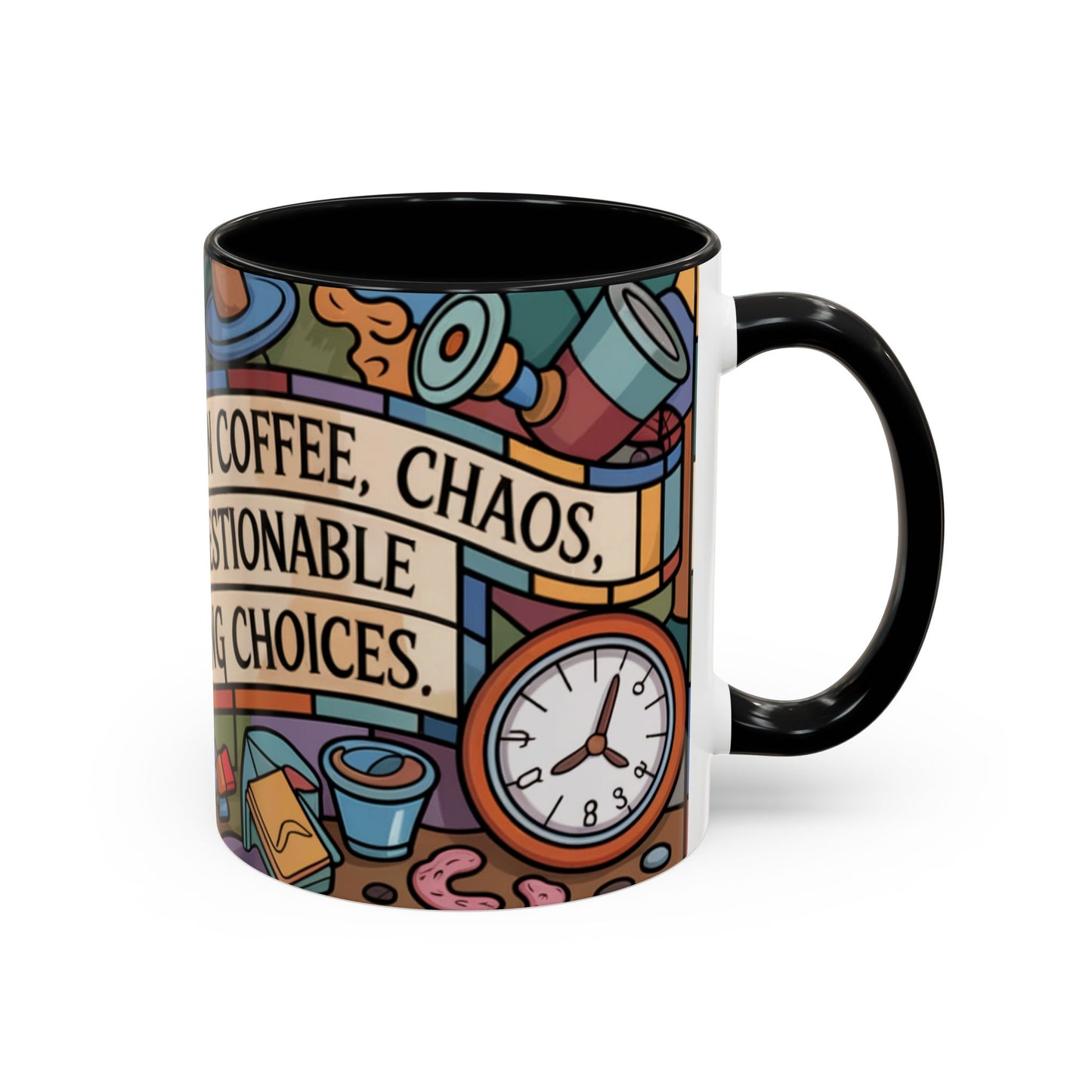 Personalized Mom Chaos Coffee Mug