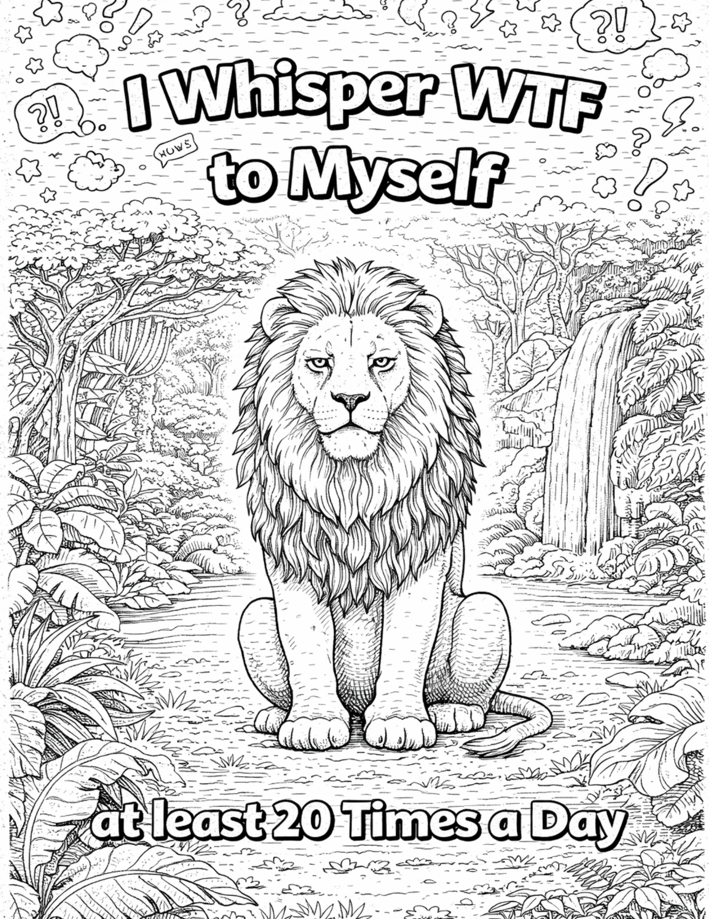 Sarcastic Adult Animal Coloring Pages - Volume 4