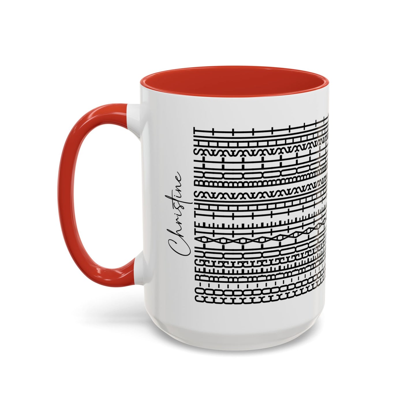 Co-Regulate This Bullsh*t – Hidden Message Mug (Black Text)
