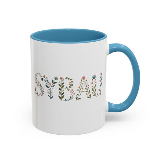 SYBAU Cottagecore Floral Coffee Mug