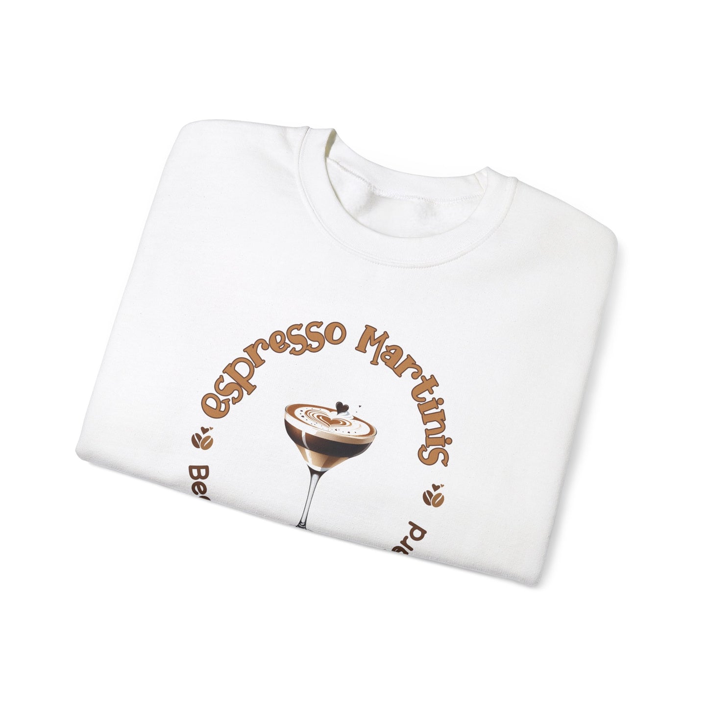 No Adulting Without Espresso Martinis Crewneck Sweatshirt