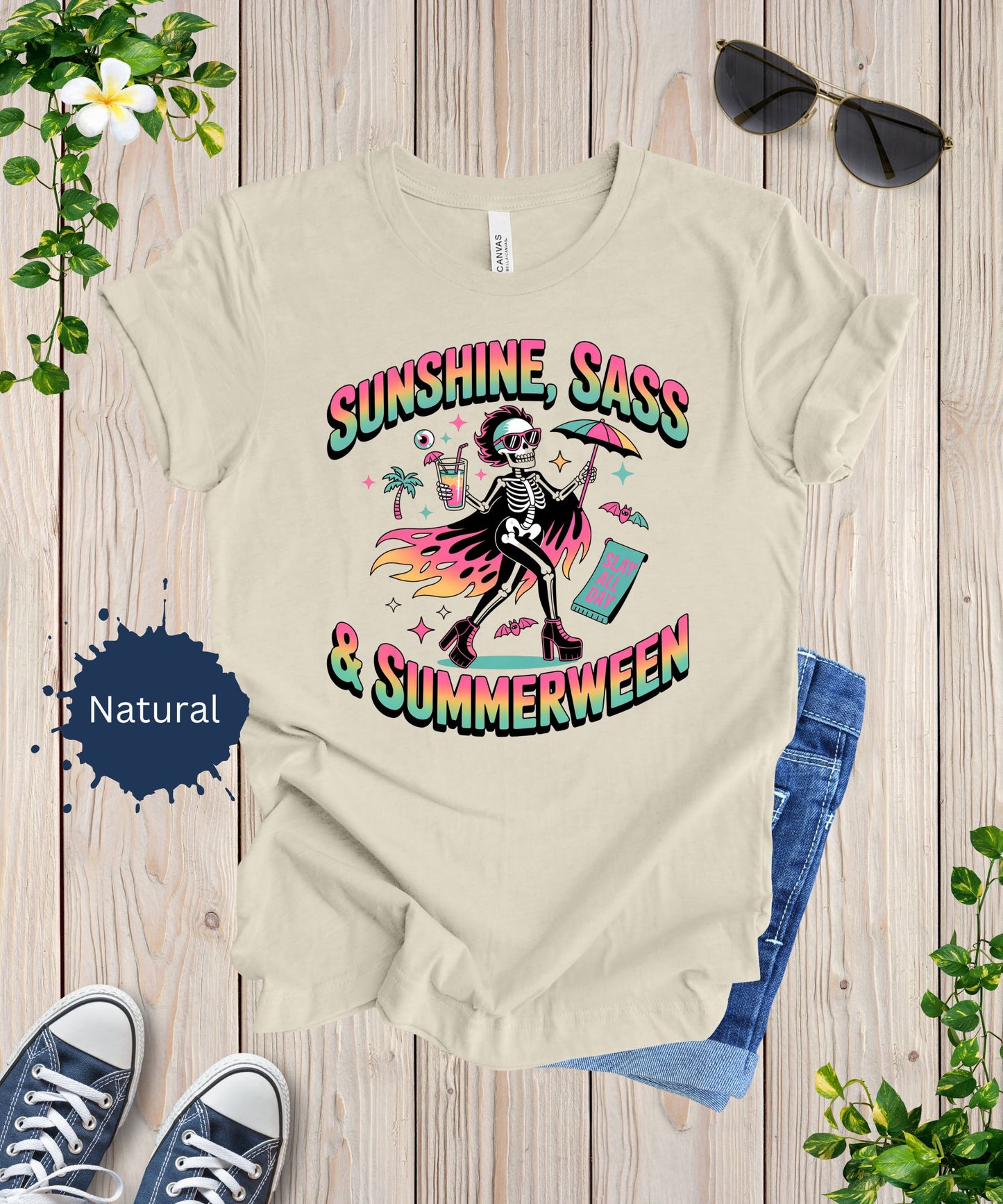 Sunshine, Sass & Summerween Tee