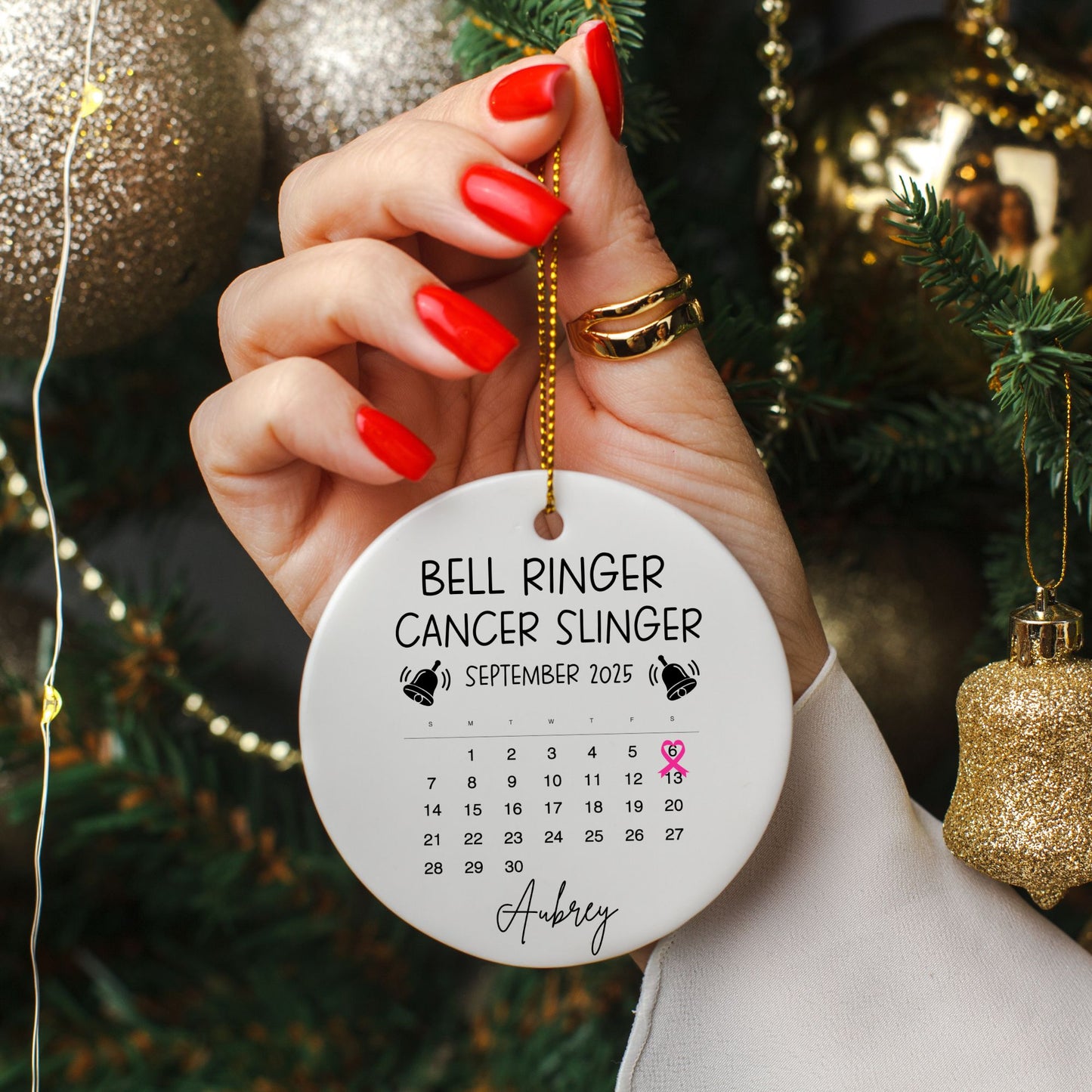 Bell Ringer Cancer Slinger – End-of-Treatment Ornament