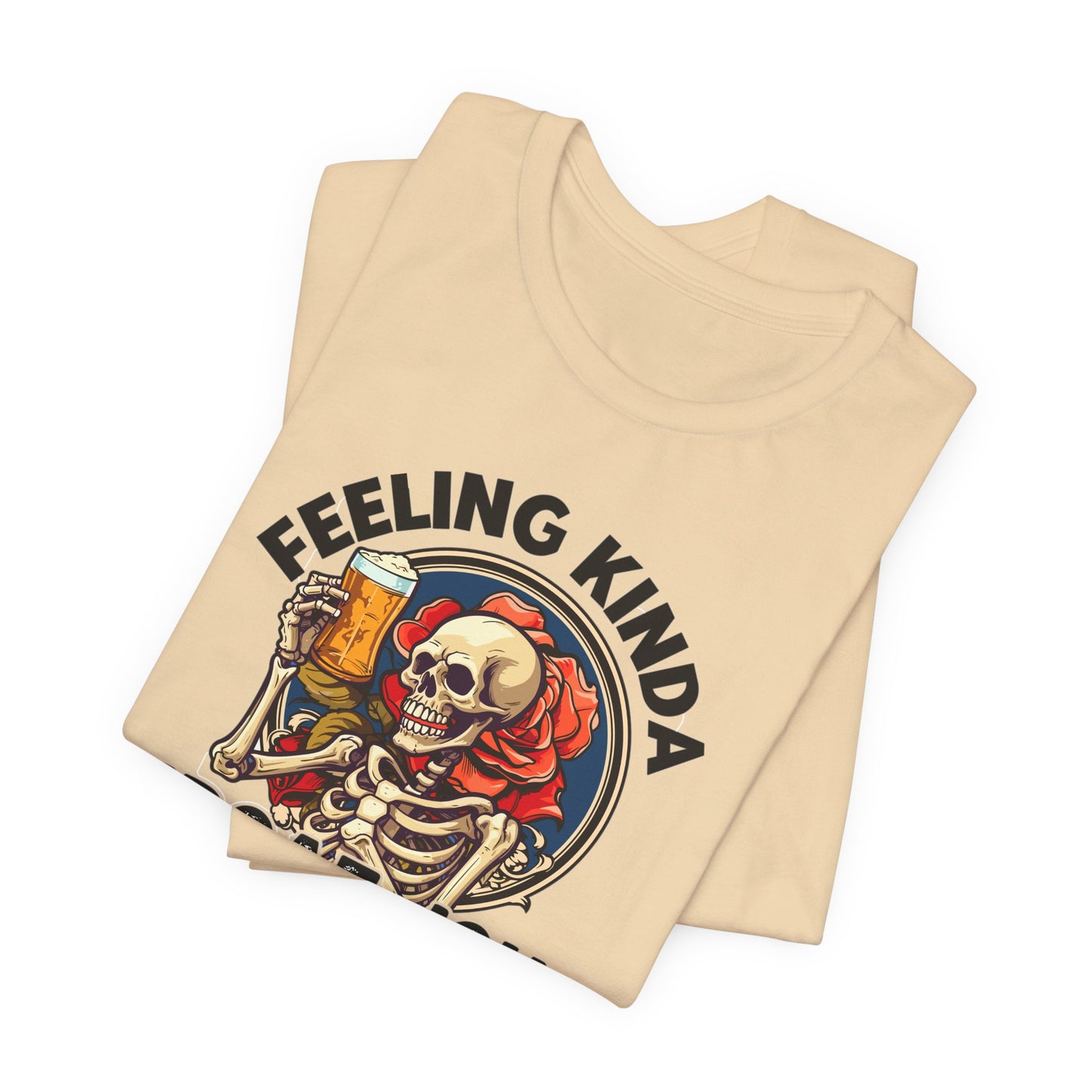 Feeling Kinda IDGAFish Skeleton T-Shirt