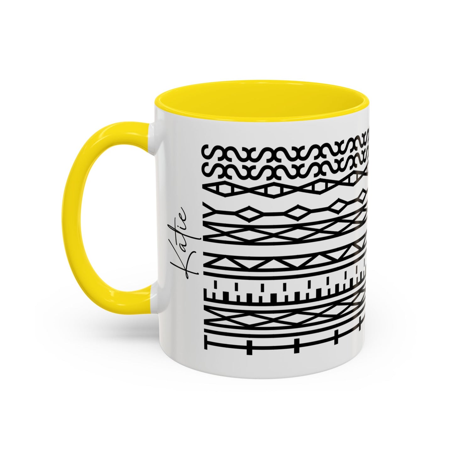 Time In My Ass – Hidden Message Mug (Black Text)