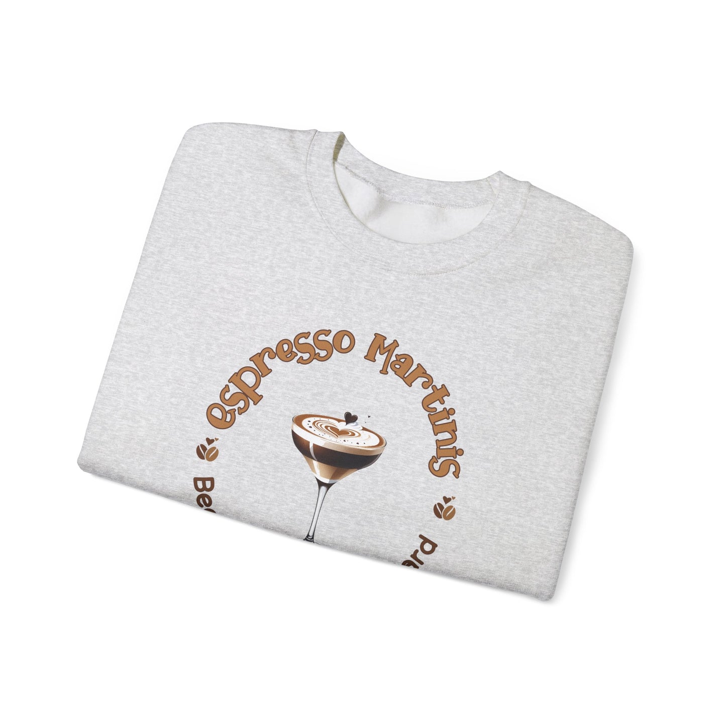 No Adulting Without Espresso Martinis Crewneck Sweatshirt