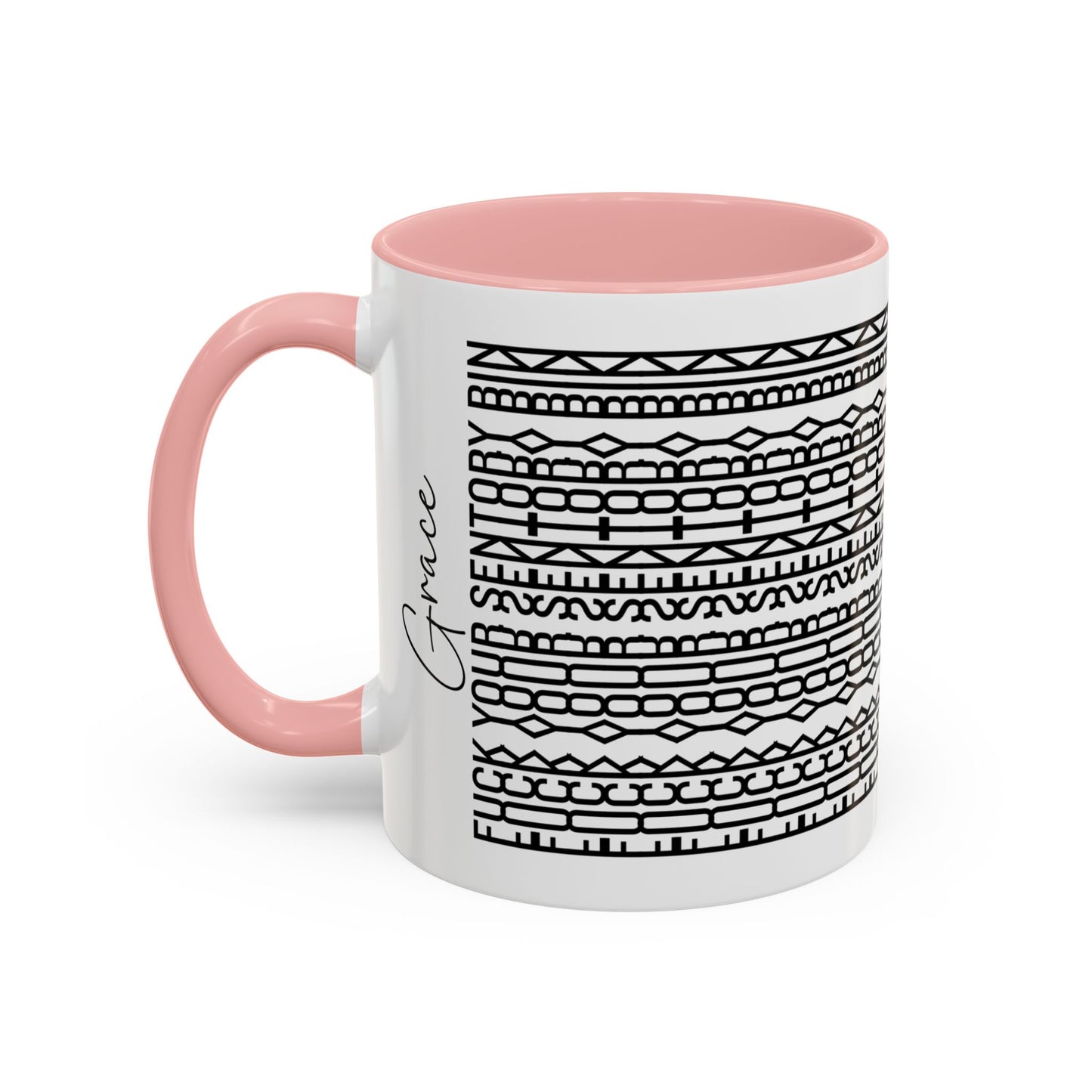 F**K Your Sensory Bin – Hidden Message Mug (Black Text)