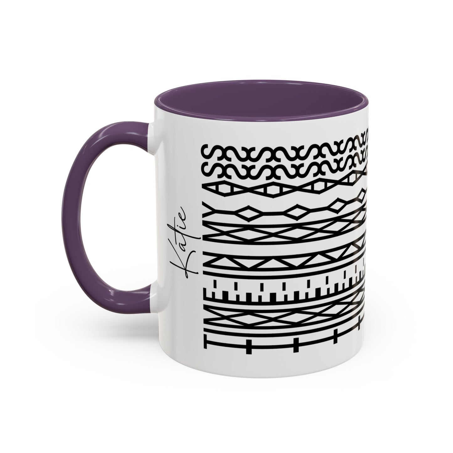 Time In My Ass – Hidden Message Mug (Black Text)