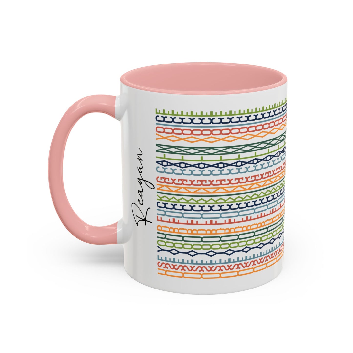 Use Your F**ing Calm Voice – Hidden Message Mug (Colorful Text)