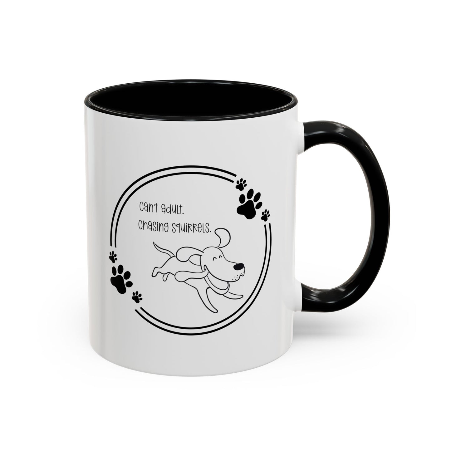Adulthood Avoidance Accent Mug