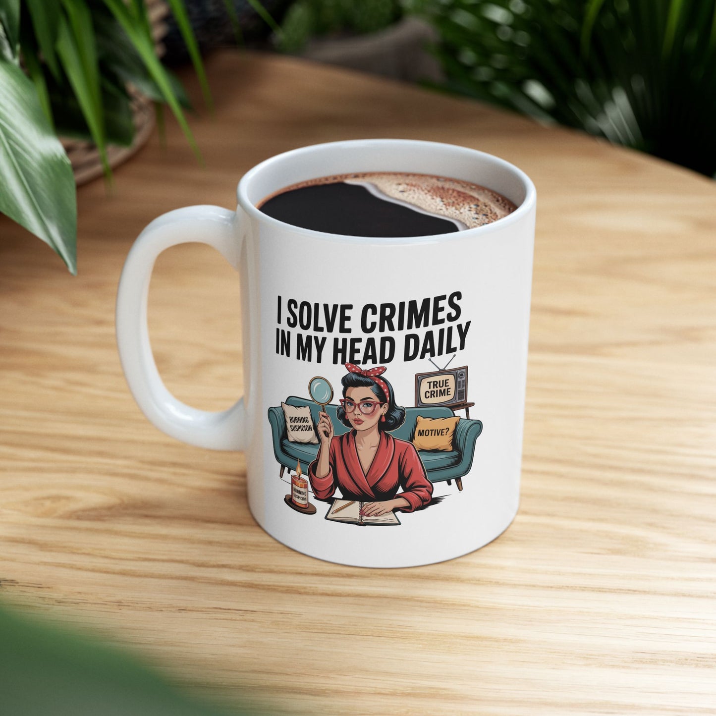 Mind Crimes Club Ceramic Mug