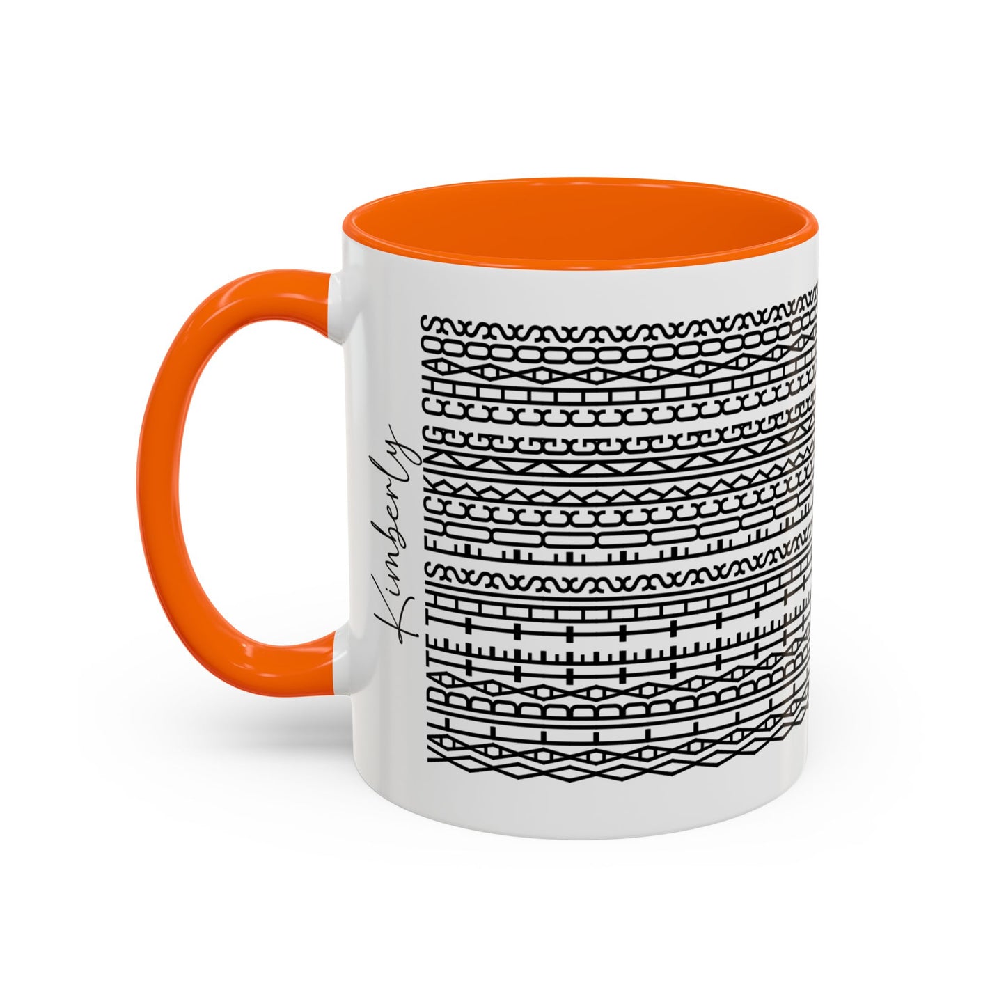 Validate This F**ing Chaos – Hidden Message Mug (Black Text)