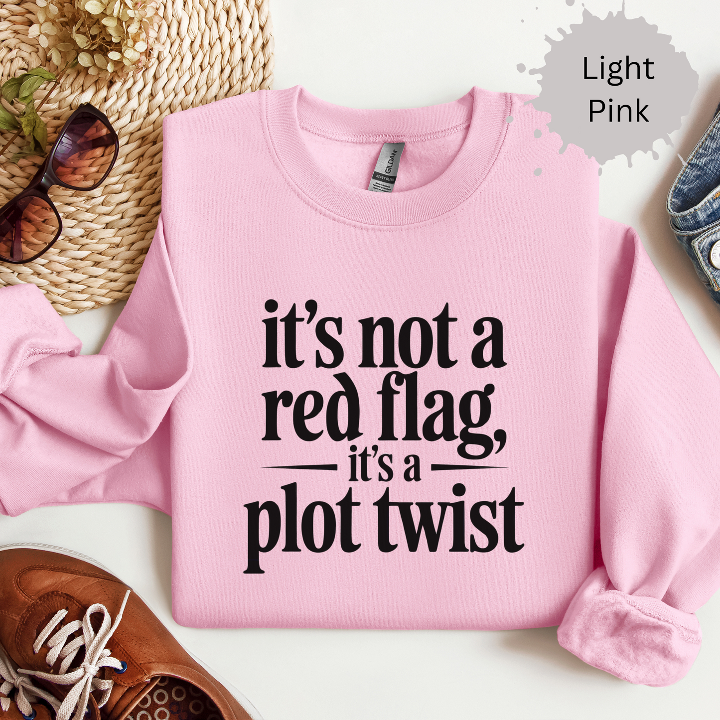 Its a Plot Twist True Crime Crewneck
