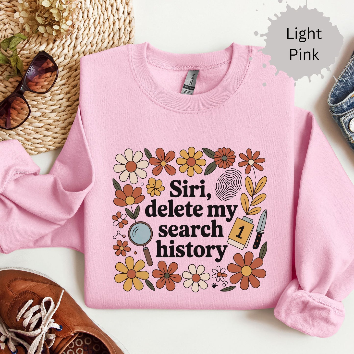 The Clean Slate True Crime Crewneck