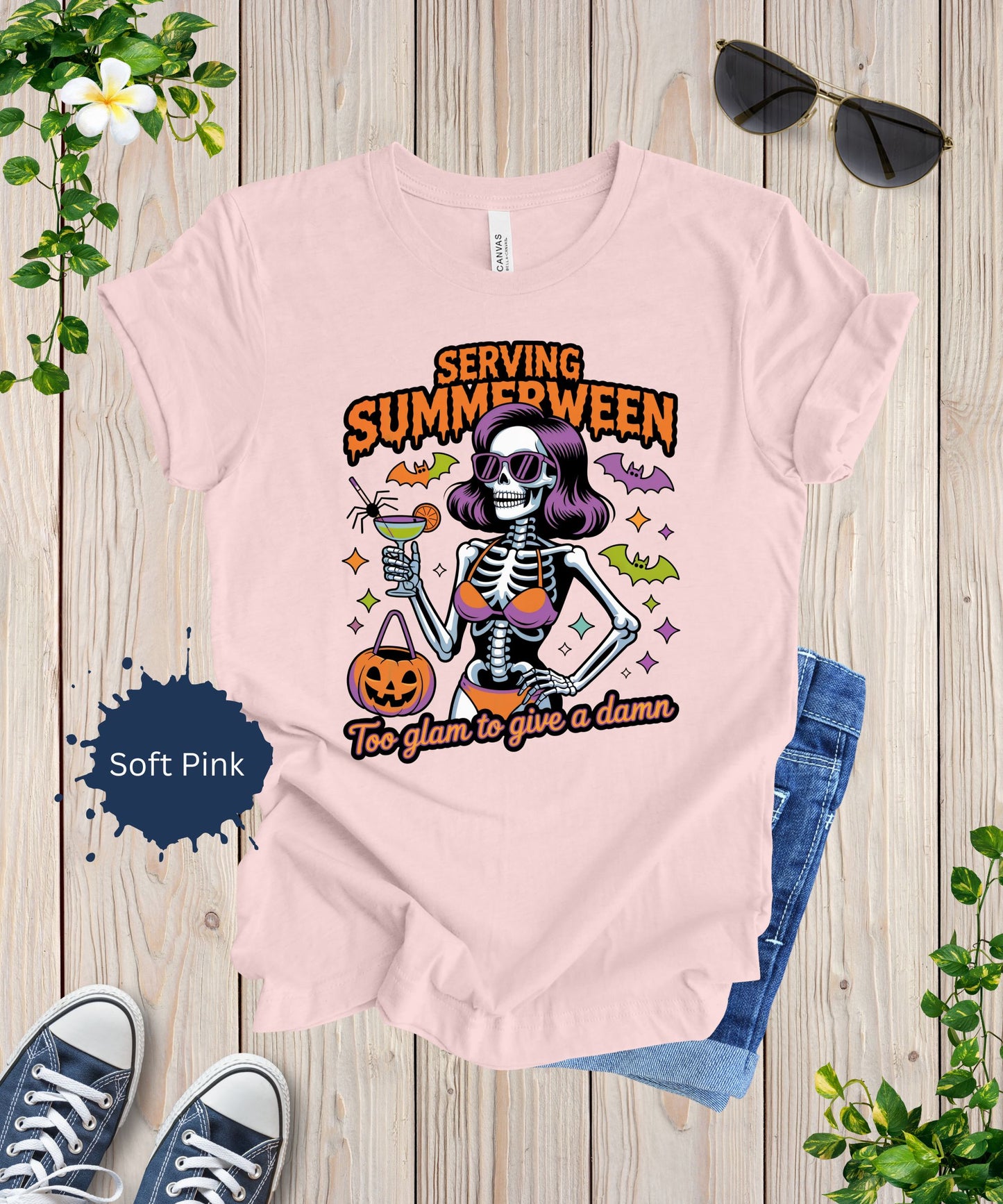 Spooky Glam Summer T-Shirt