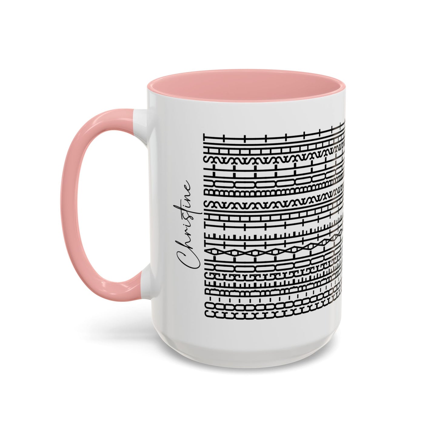 Co-Regulate This Bullsh*t – Hidden Message Mug (Black Text)
