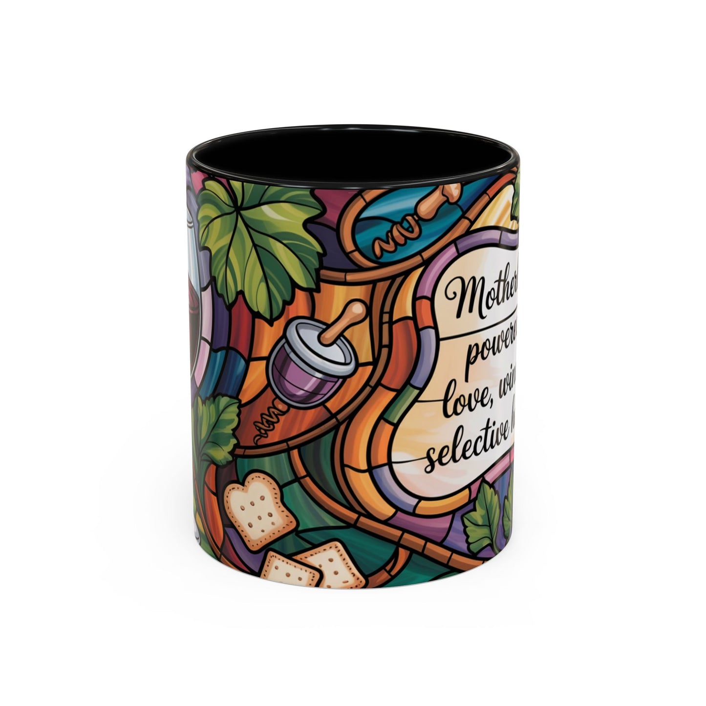 Personalized Mom Wine Coffee Mug